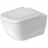 WC suspendu HAPPY D.2 RIMLESS ti 365x540mm Glaçage hygiénique blanc