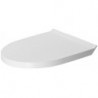 Abattant WC DURASTYLE sans fermeture souple blanc