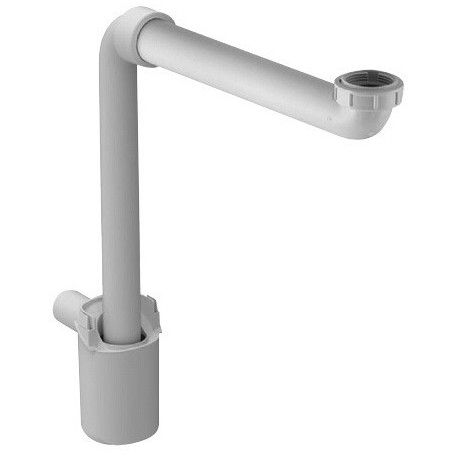 Siphon compact blanc, 1 1/4 pouce DURAVIT