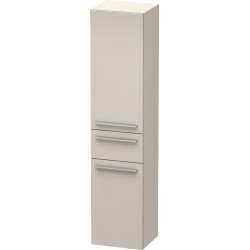 Armoire X-LARGE 358x400x1760mm ouverture gauche taupe