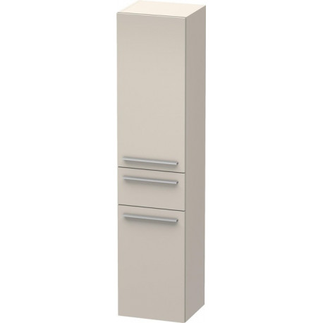 Armoire X-LARGE 358x400x1760mm ouverture gauche taupe