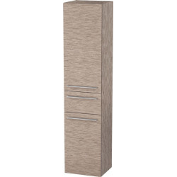 Armoire X-LARGE 358x400x1760mm ouverture droite chêne cachemire