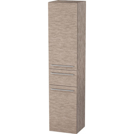 Armoire X-LARGE 358x400x1760mm ouverture droite chêne cachemire