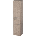 Armoire X-LARGE 358x400x1760mm ouverture droite chêne cachemire