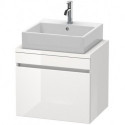 Meuble bas console DURASTYLE 512x600x478mm blanc mat