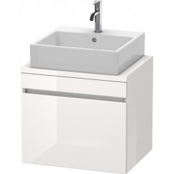 Meuble bas console DURASTYLE 512x600x478mm blanc brillant