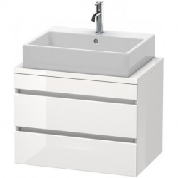 Meuble bas console DURASTYLE 512x700x478mm blanc mat