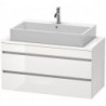 Meuble bas console DURASTYLE 512x1000x478mm blanc mat