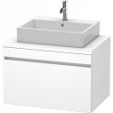 Meuble bas console DURASTYLE 512x800x548mm blanc mat