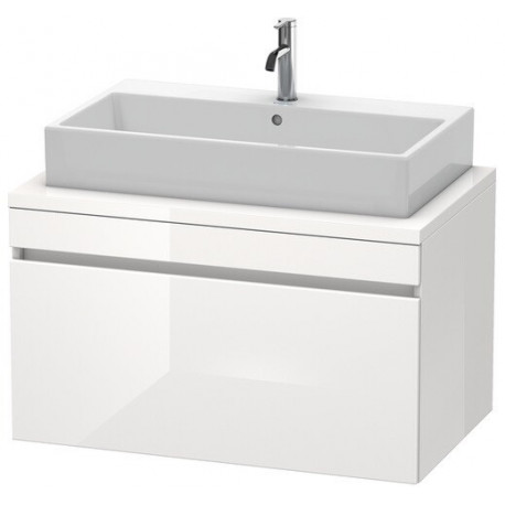 Meuble bas console DURASTYLE 512x900x548mm blanc brillant