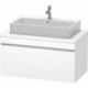 Meuble bas console DURASTYLE 512x1000x548mm blanc mat
