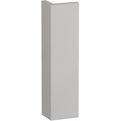 Habillage de caisson Duravit L-CUBE pour profondeur de caisson 477mm / 547mm blanc mat