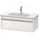 Meuble sous-vasque KETHO 410x1000x475mm blanc brillant