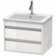 Meuble sous-vasque KETHO 480x600x475mm blanc brillant