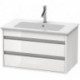 Meuble sous-vasque KETHO 480x800x475mm blanc brillant