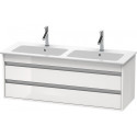 Meuble sous-vasque KETHO 480x1270x475mm blanc brillant