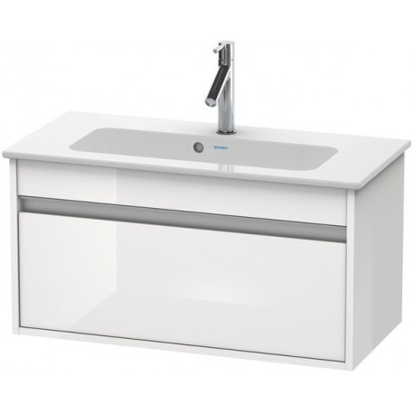 Meuble sous-vasque KETHO COMPACT 410x800x385mm blanc mat