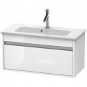 Meuble sous-vasque KETHO COMPACT 410x800x385mm blanc mat