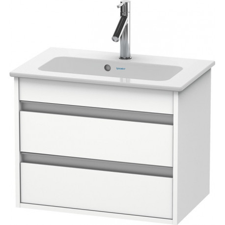 Meuble sous-vasque KETHO COMPACT 480x600x385mm blanc mat