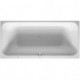 Baignoire Bain à remous rectangulaire HAPPY D.2 150 l 170x70 blanc 1 dossier incliné droite Air-Syst