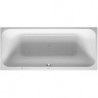 Baignoire Bain à remous rectangulaire HAPPY D.2 180 l 180x80 blanc, 2 dossiers Air-Syst