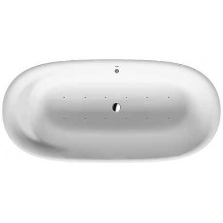 Baignoire bain à remous Duravit CAPE COD 205 l 1855x885mm blanc 1 RS Air-Syst