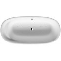 Baignoire bain à remous Duravit CAPE COD 205 l 1855x885mm blanc 1 RS Air-Syst