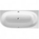 Baignoire bain à remous Duravit CAPE COD angle droite 205 l 190x90 blanc 1 RS Air-Syst