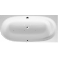 Baignoire bain à remous Duravit CAPE COD angle droite 205 l 190x90 blanc 1 RS Air-Syst