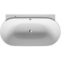 Baignoire bain à remous Duravit LUV 180x950 VW 2 dossiers blanc Air-Syst