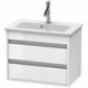 Meuble sous-vasque KETHO COMPACT 480x600x385mm blanc brillant