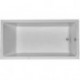 Baignoire Bain à remous rectangulaire STARCK 301 l 180x90 blanc 1 RS Air-Syst