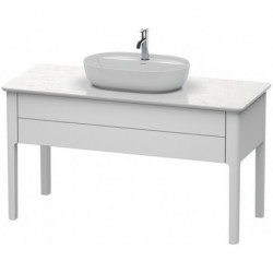 Meuble sous-vasque LUV 743x1388x570mm blanc nordique