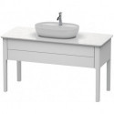 Meuble sous-vasque LUV 743x1388x570mm blanc nordique