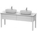 Meuble sous-vasque LUV 743x1783x570mm blanc nordique