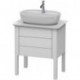 Meuble sous-vasque LUV 743x688x450mm blanc nordique