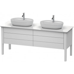 Meuble sous-vasque LUV 743x1783x570mm blanc nordique