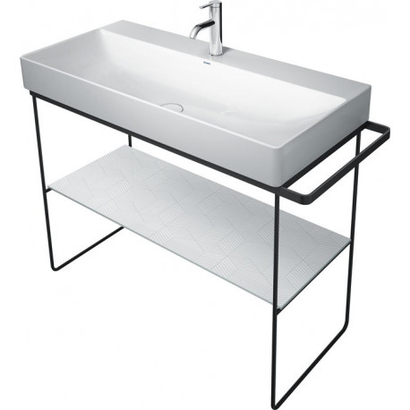 Insert en verre Duravit DURASQUARE pour console métallique 003103/104 sw