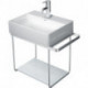 Insert en verre Duravit DURASQUARE pour console métallique 003109/110 cubic line
