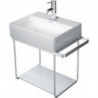 Insert en verre Duravit DURASQUARE pour console métallique 003109/110 cubic line