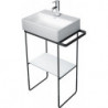 Insert en verre Duravit DURASQUARE pour console métallique 003109/110 we