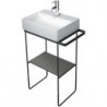 Insert en verre Duravit DURASQUARE pour console métallique 003109/110 flan gr