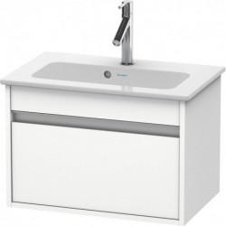 Meuble sous-vasque KETHO COMPACT 410x600x385mm blanc mat