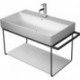 Support métallique DURASQUARE pour lave-mains f WT 235380 sw ma