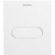 Plaque de déclenchement DURASYSTEM A1 130x150mm pour urinoir, plastique blanc