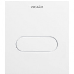 Plaque de déclenchement DURASYSTEM A1 130x150mm pour urinoir, plastique blanc