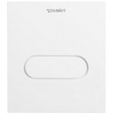 Plaque de déclenchement DURASYSTEM A1 130x150mm pour urinoir, plastique blanc