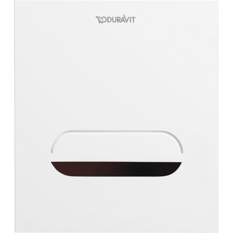 Plaque de déclenchement DURASYSTEM A2 130x150mm Filet, pour urinoirs, zingué blanc