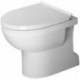 WC sur pied DURASTYLE BASIC RIMLESS ti 365x560mm sortie verticale we