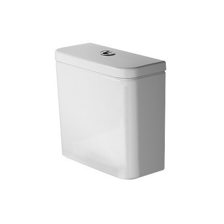 Réservoir de chasse DURASTYLE 390x170mm connexion droite/gauche blanc